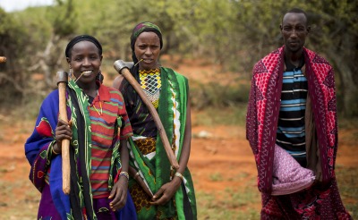 People stand proudly in Southern Ethiopia