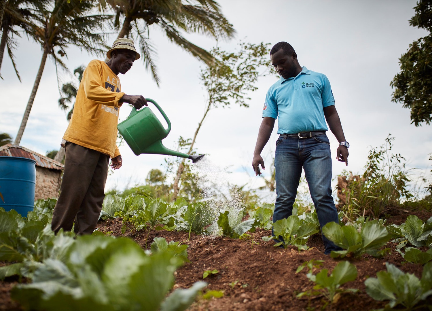 Action Against Hunger works to support farmers and to improve food insecurity in Haiti.
