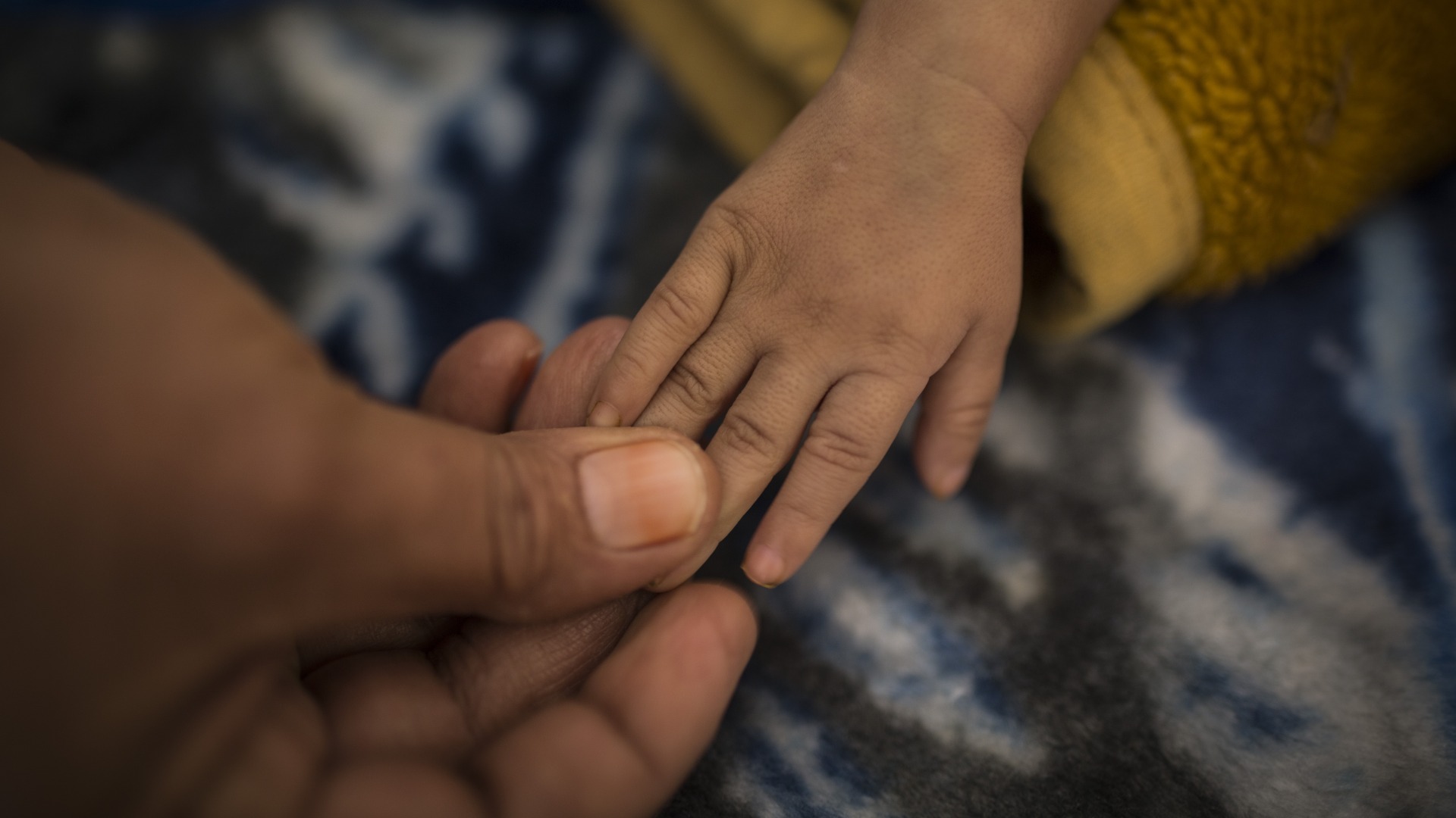 In Yemen, Action Against Hunger health workers are screening young children for malnutrition.