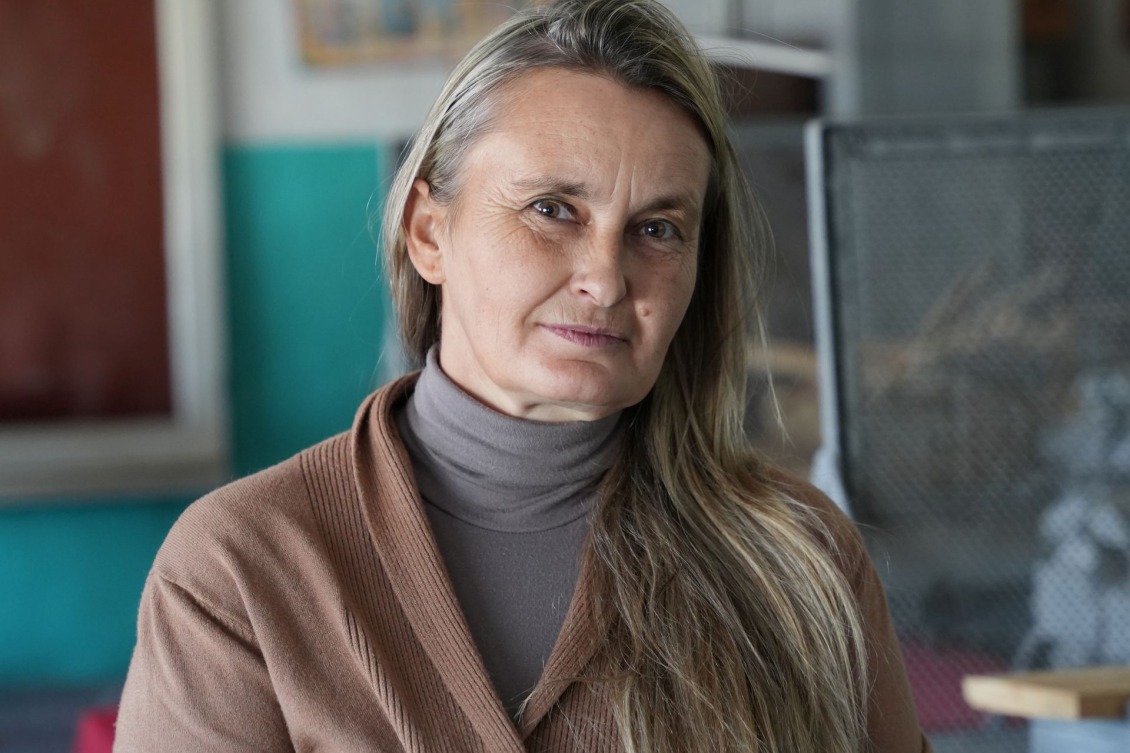 Valentyna attends psychosocial sessions with the hope of overcoming trauma.