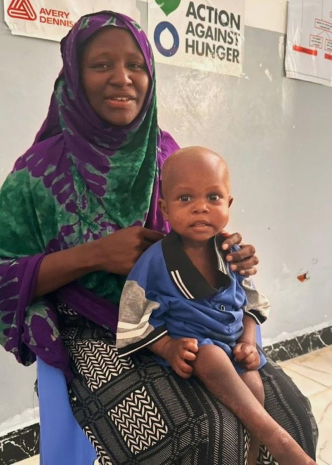 Maryan with Seyfullah two weeks into treatment.